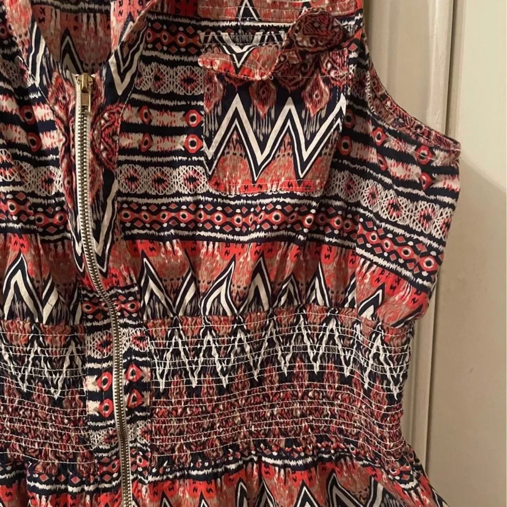 Plus Size Womens western look sleeveless dress size 3X pre-owned